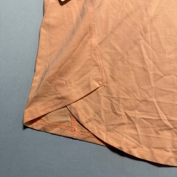Isabella Active Wear Coral Short Sleeve Activewear Top - Picture 5 of 8